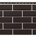 Панель фасадная Гранд Лайн клинкерный кирпич премиум, шоколадный