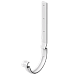 Карнизный крюк длинный Döcke STAL PREMIUM D125 пломбир