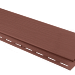 Околооконная планка Альта Профиль Blockhouse, красно-коричневый