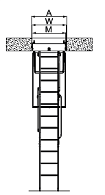 Термоизоляционная лестница LWL Extra